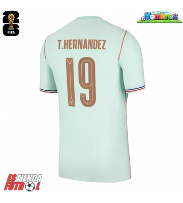 Francia Theo Hernandez #19 Segunda Equipación Mundial 2026 Manga Corta